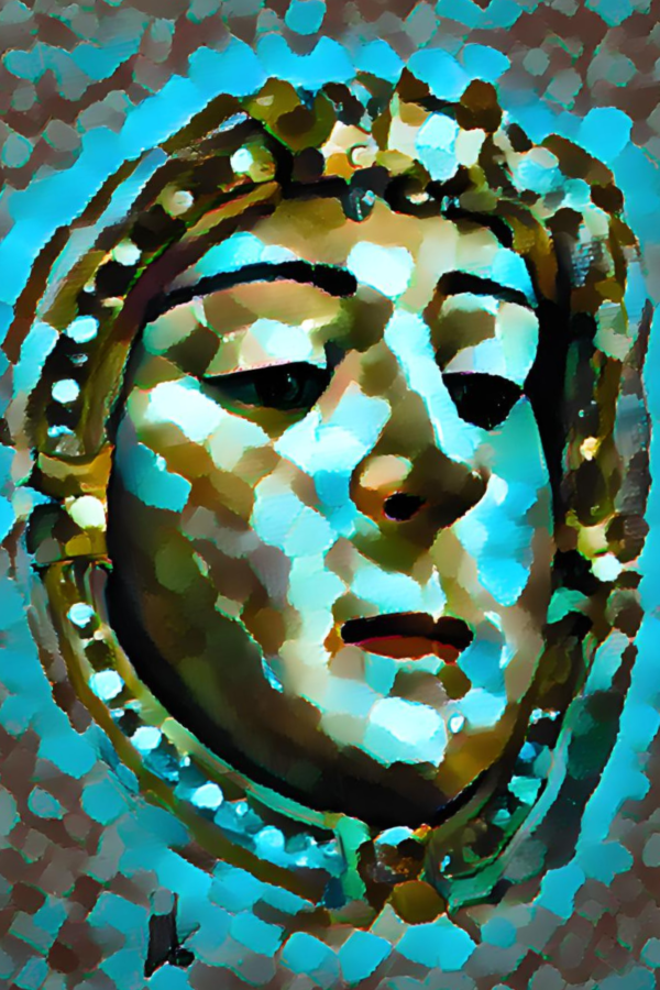 Virgen del Rocío Punteado
