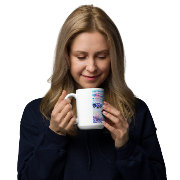 Taza blanca brillante - Imagen 4