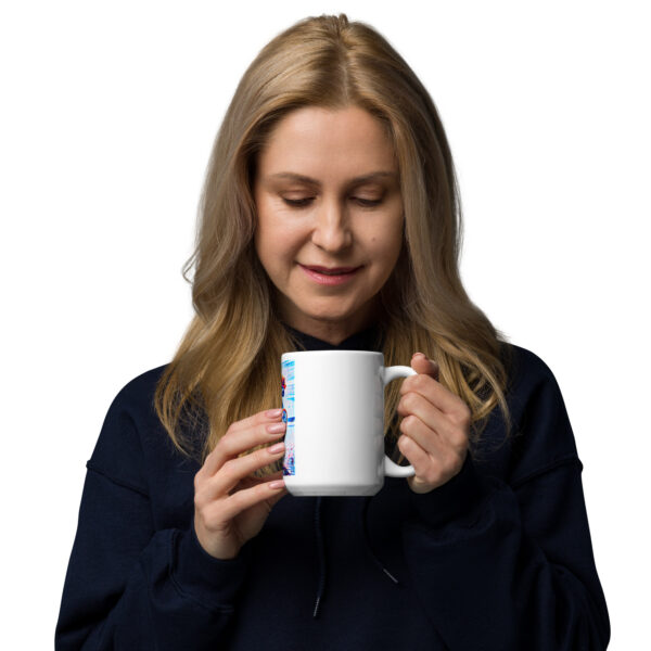 Taza blanca brillante - Imagen 5